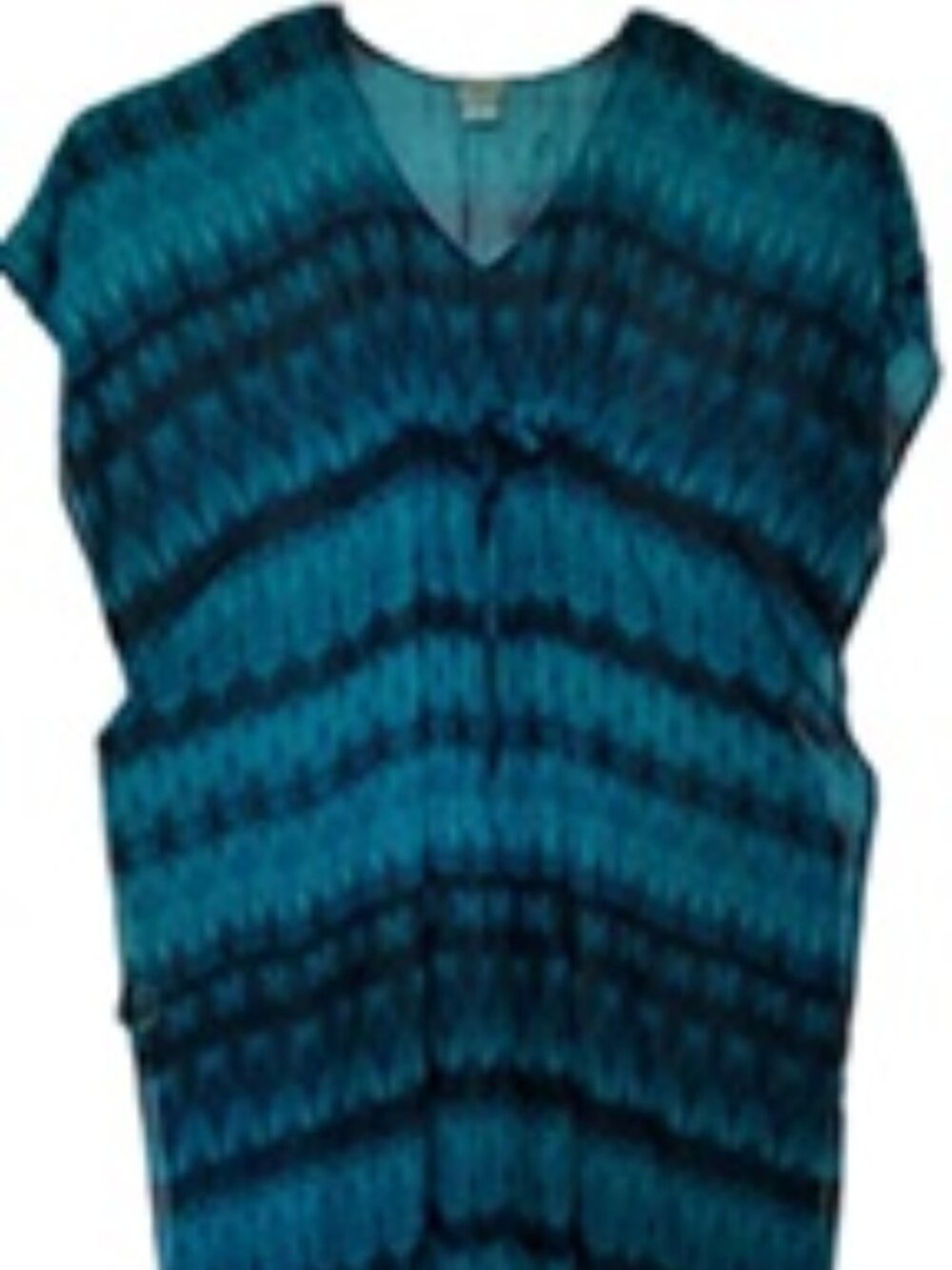 NWT Teal Sheer Kaftan XXL